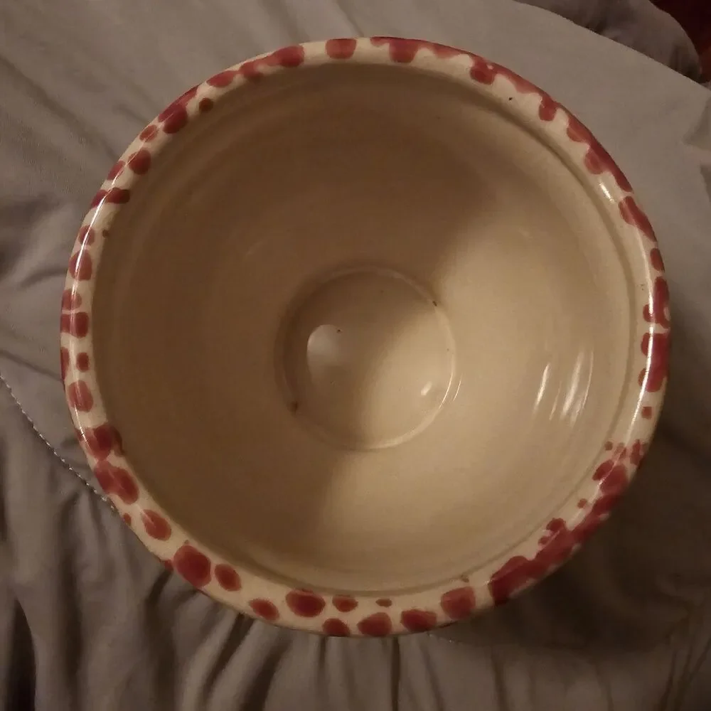 Vintage HEART Pottery Stoneware Valentine's Day